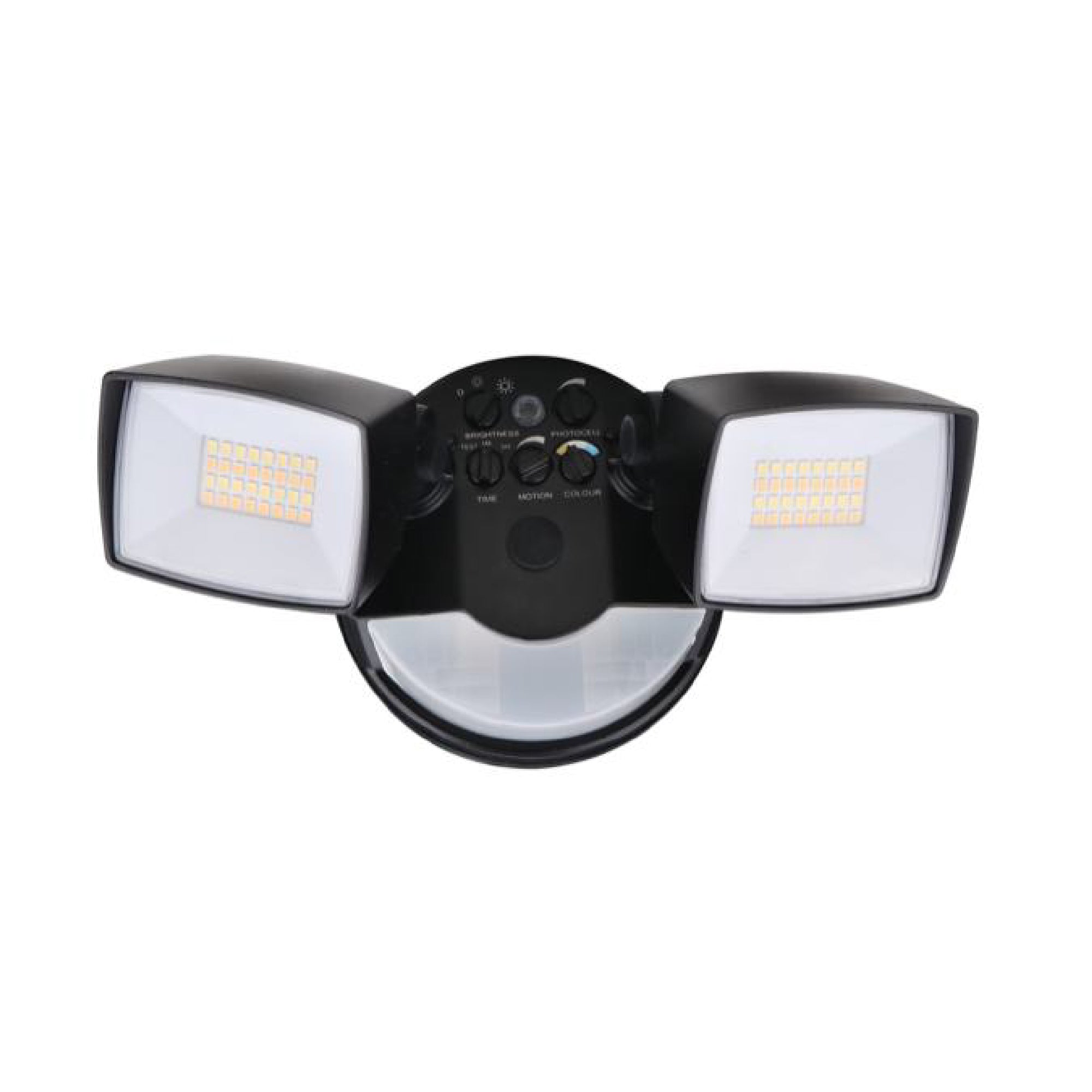 CLEANLIFE® 48-51V DC Adjustable Dual-Head Low-Voltage LED Security Floodlight