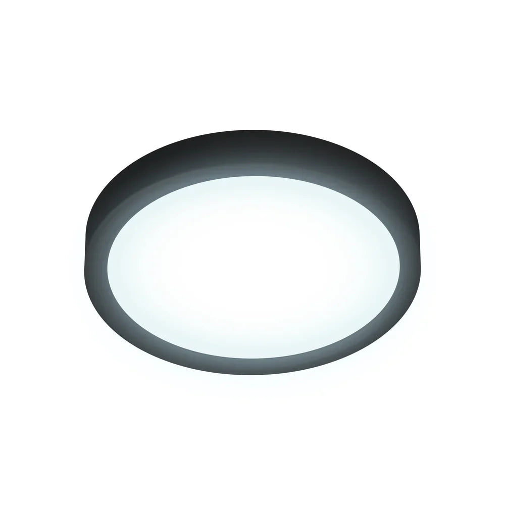 5” CLEANLIFE® 48-51V DC Edgelit LED Round Panels, 4000K