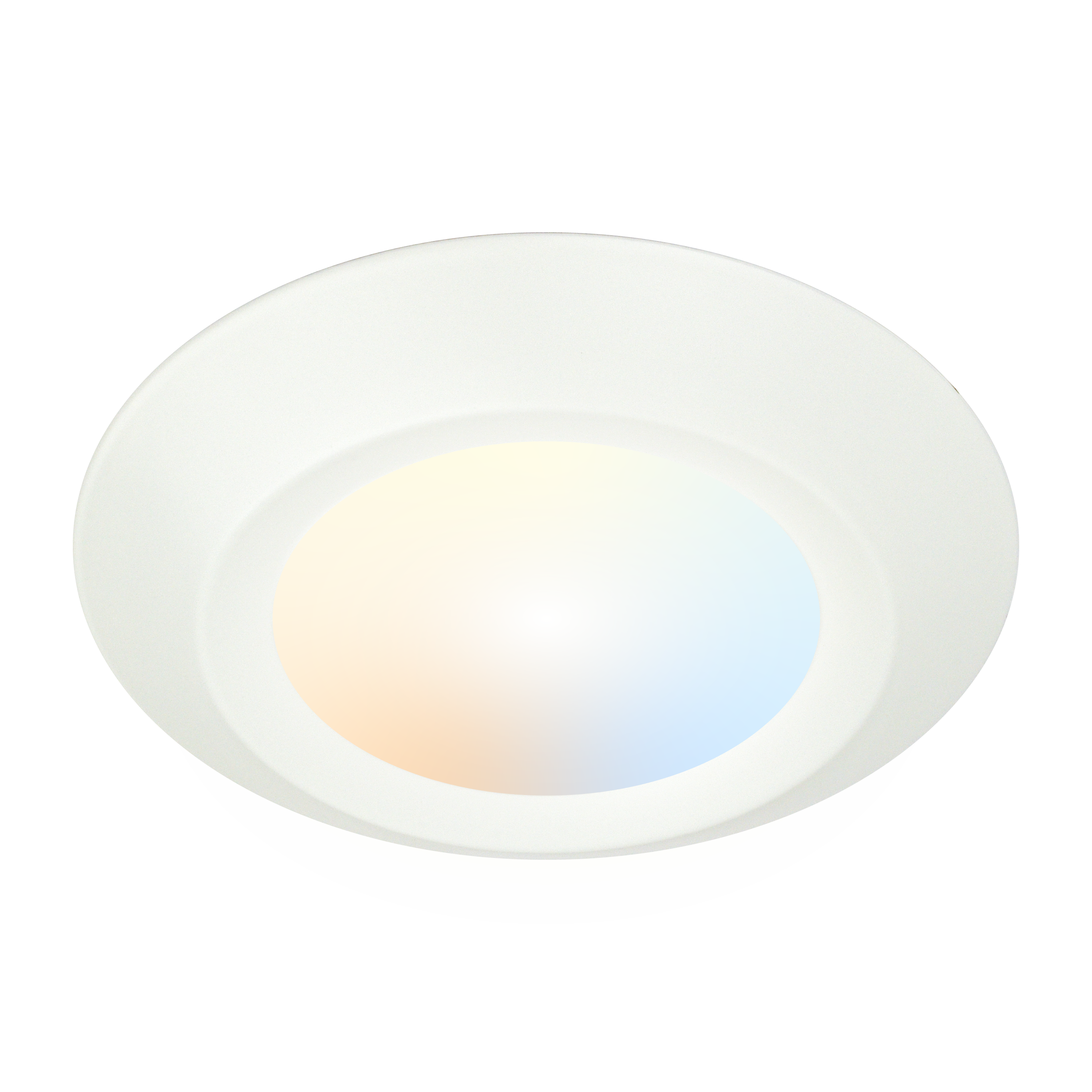 CLEANLIFE® 48-51V DC 7" LED Flush Mount Disc Light, 5CCT Switch