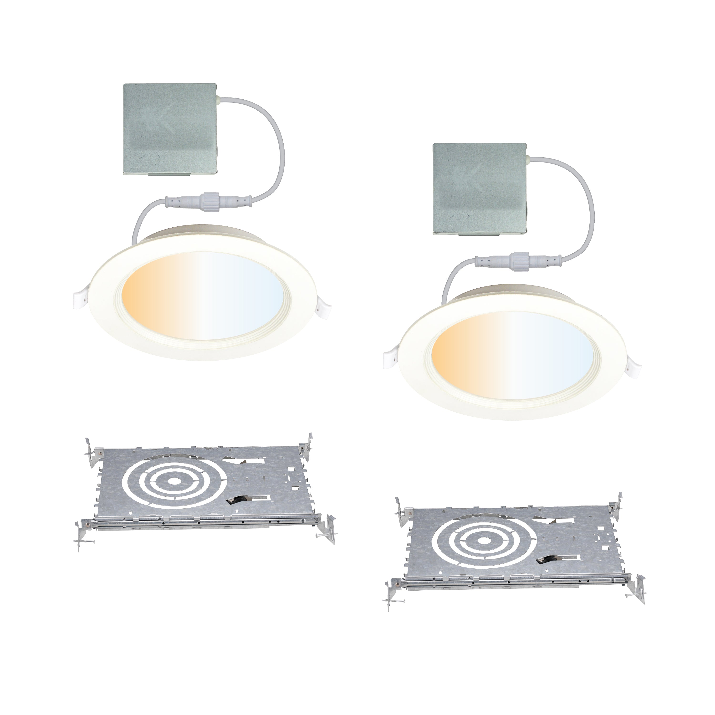 CLEANLIFE® 120VAC 6" Recessed LED Canless Downlight