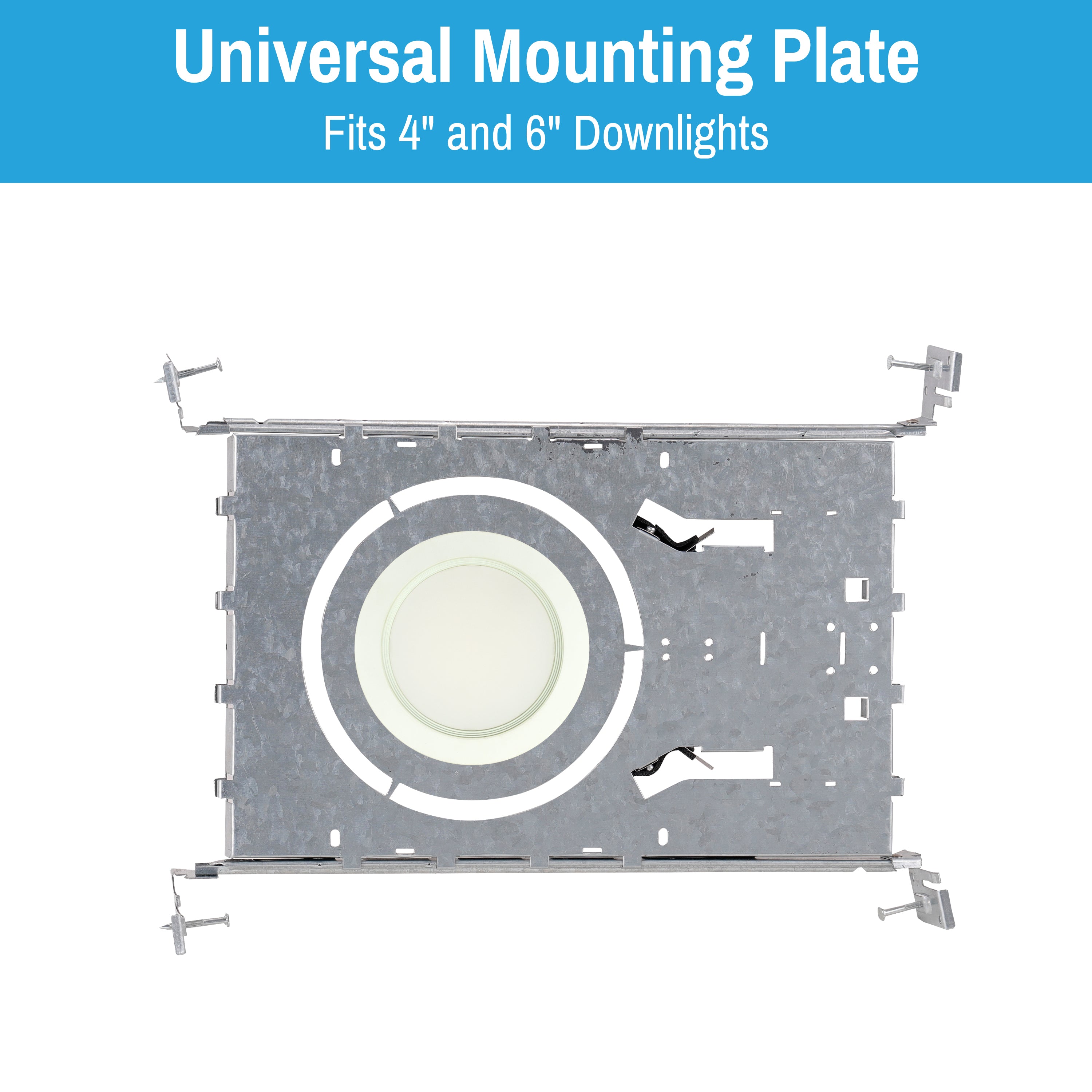 CLEANLIFE® 120VAC 4" Recessed LED Canless Downlight