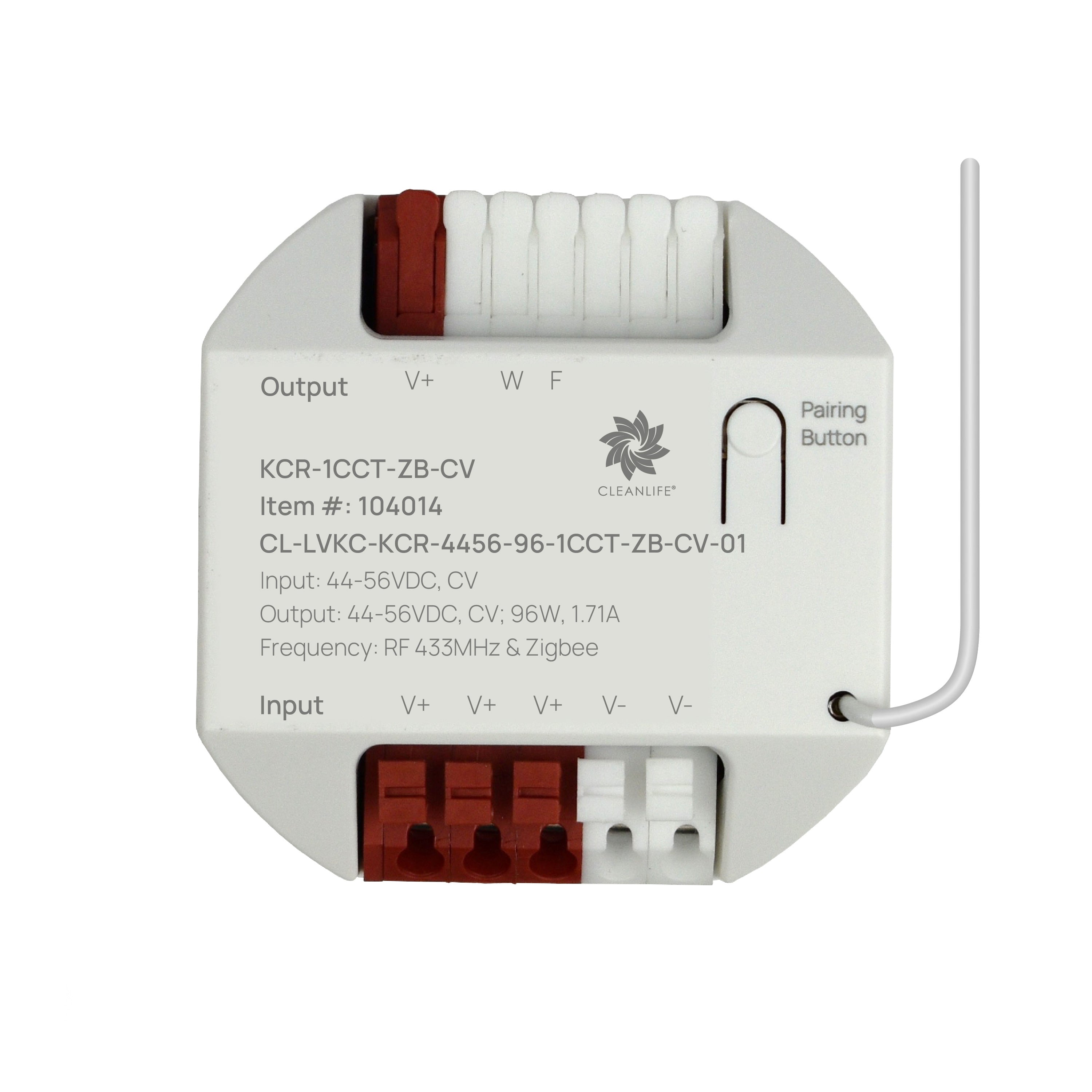 CLEANLIFE® Smart Kinetic 48-51V DC RF Receivers