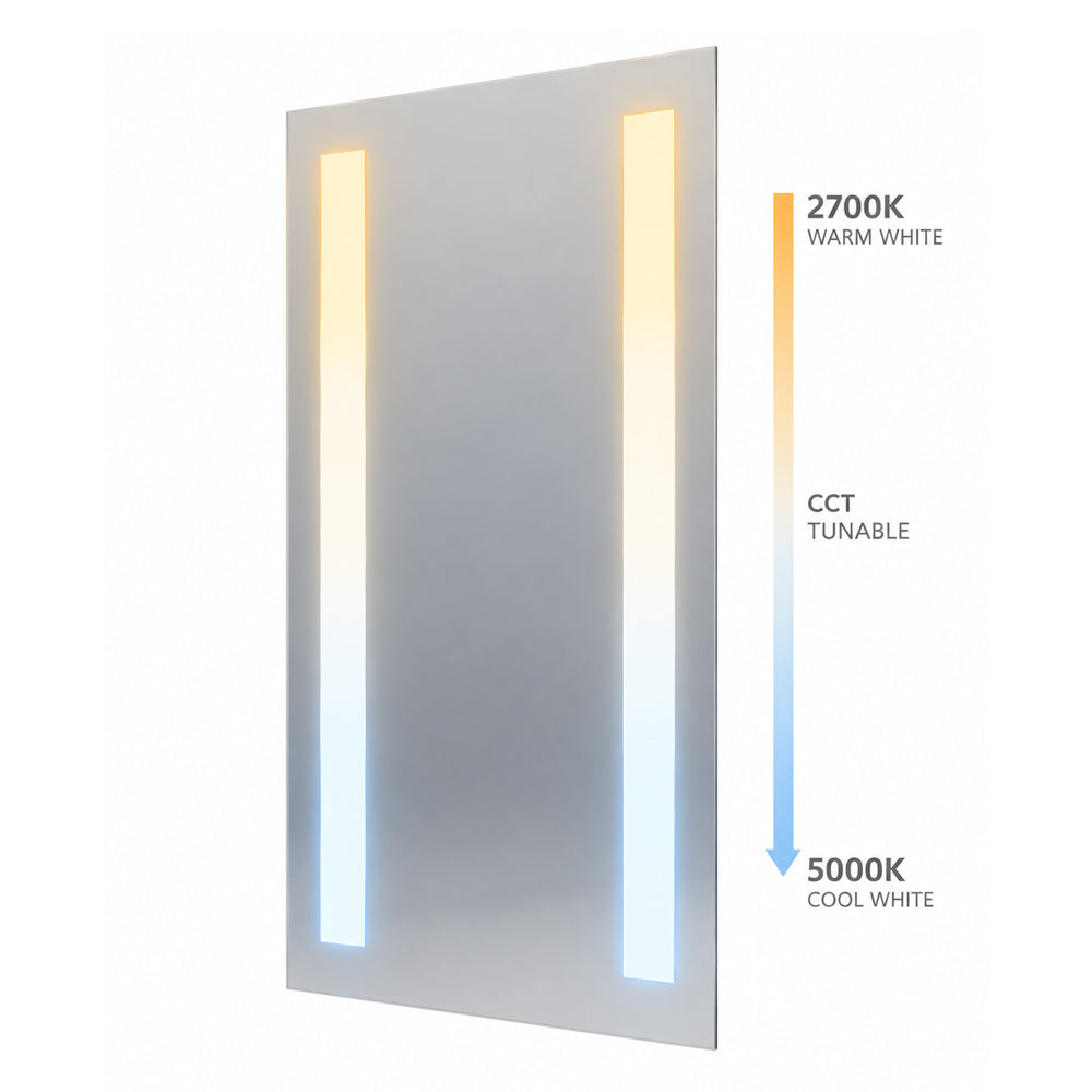 Majestic Argyle Smart 48VDC Tunable White Backlit LED Mirror