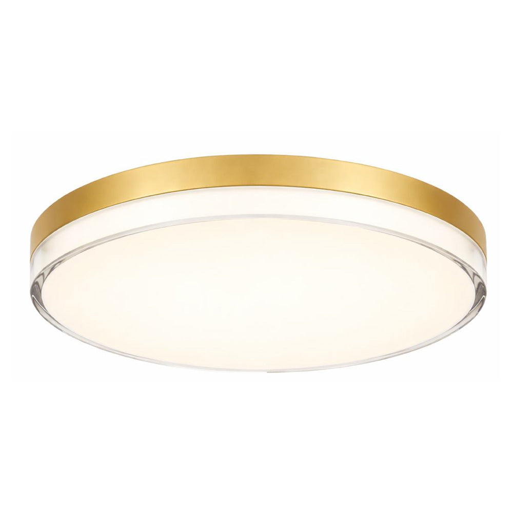 13" UltraLux® 48-51V DC Clear Acrylic Ceiling Light
