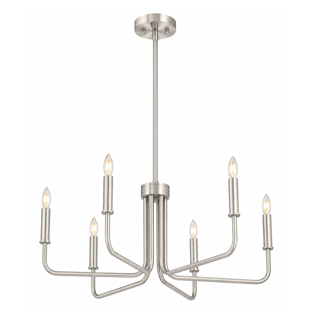 UltraLux® 48-51V DC Decorative 8-Light Modern Sculptural Chandelier