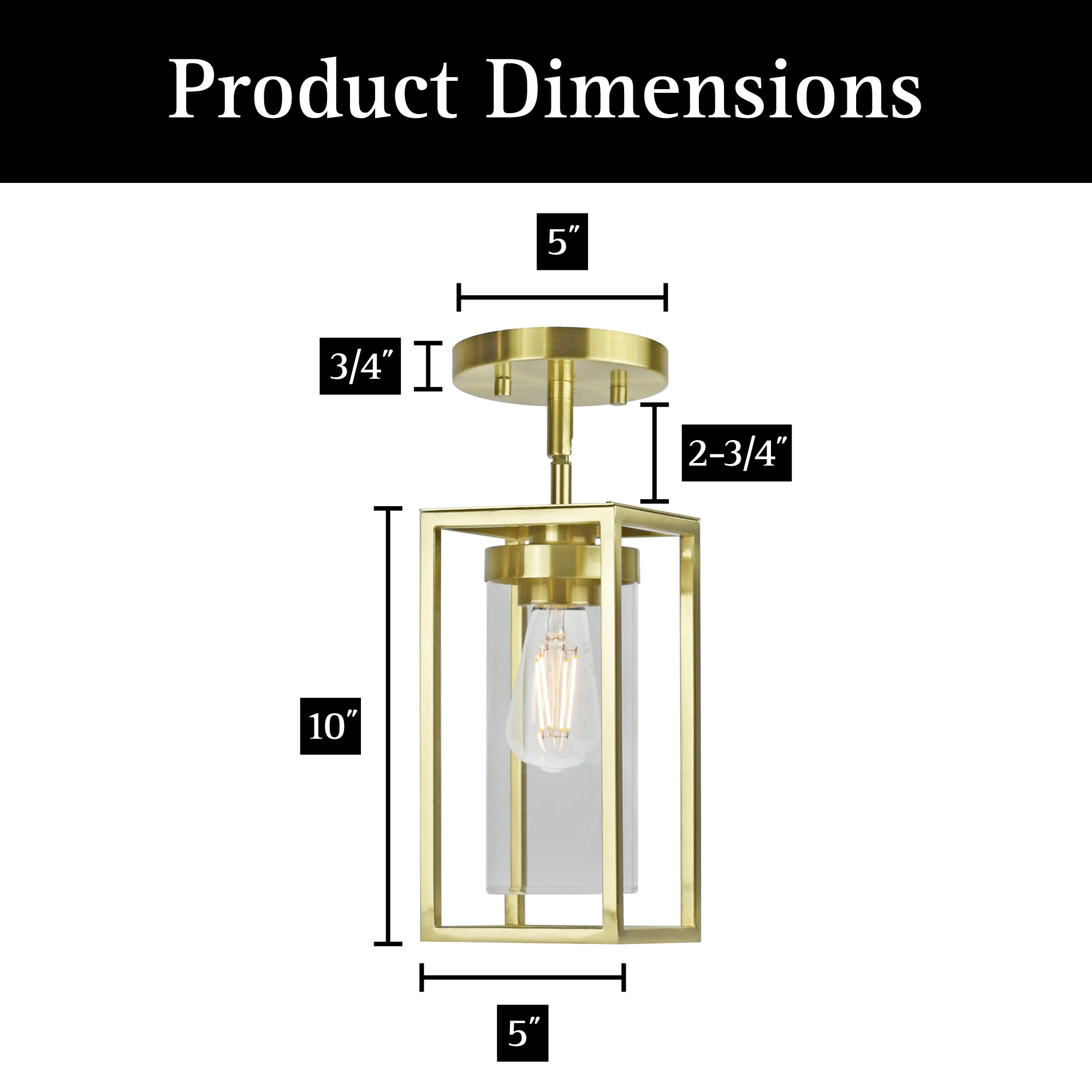 ULTRALUX® 120VAC Framework LED Mini Pendant