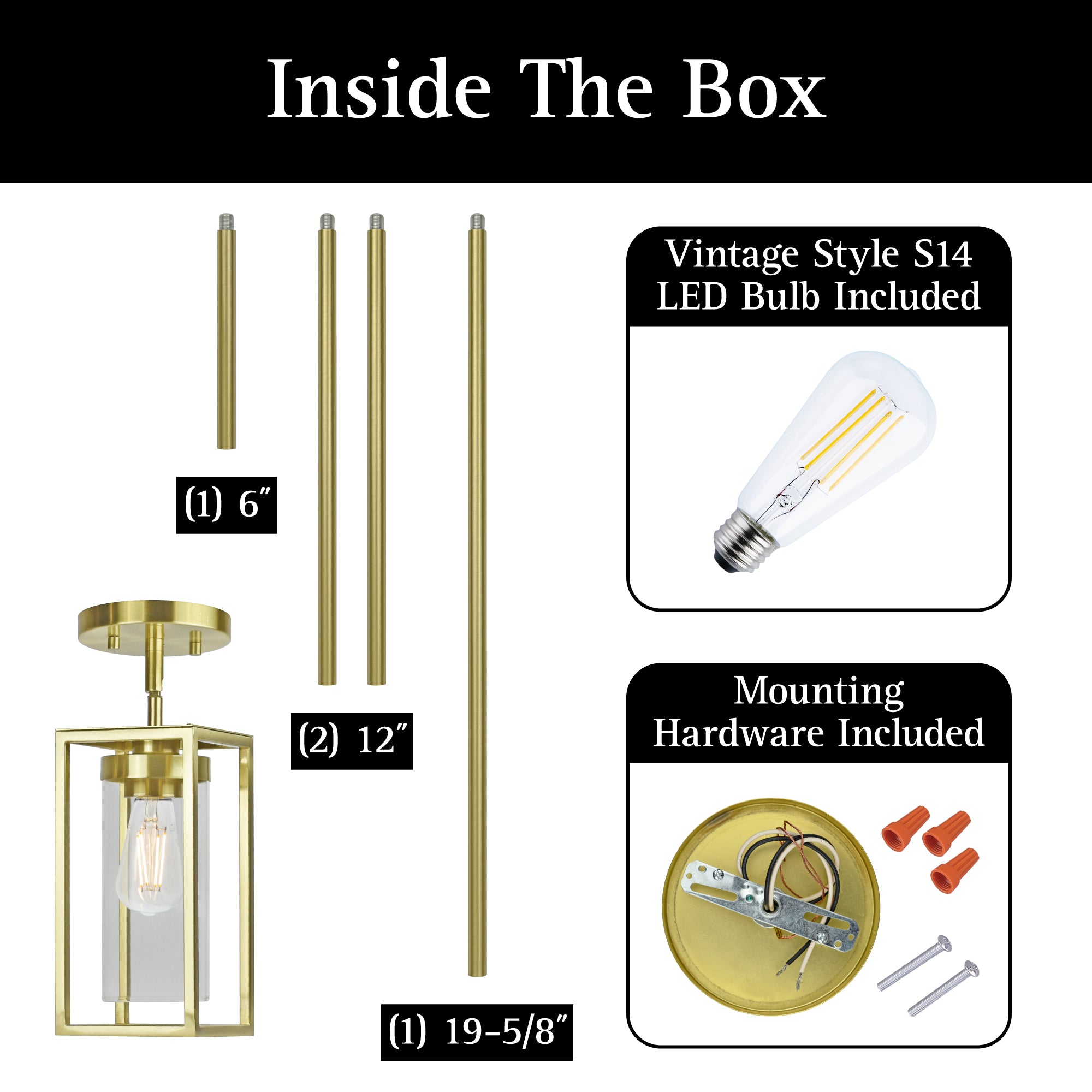ULTRALUX® 120VAC Framework LED Mini Pendant