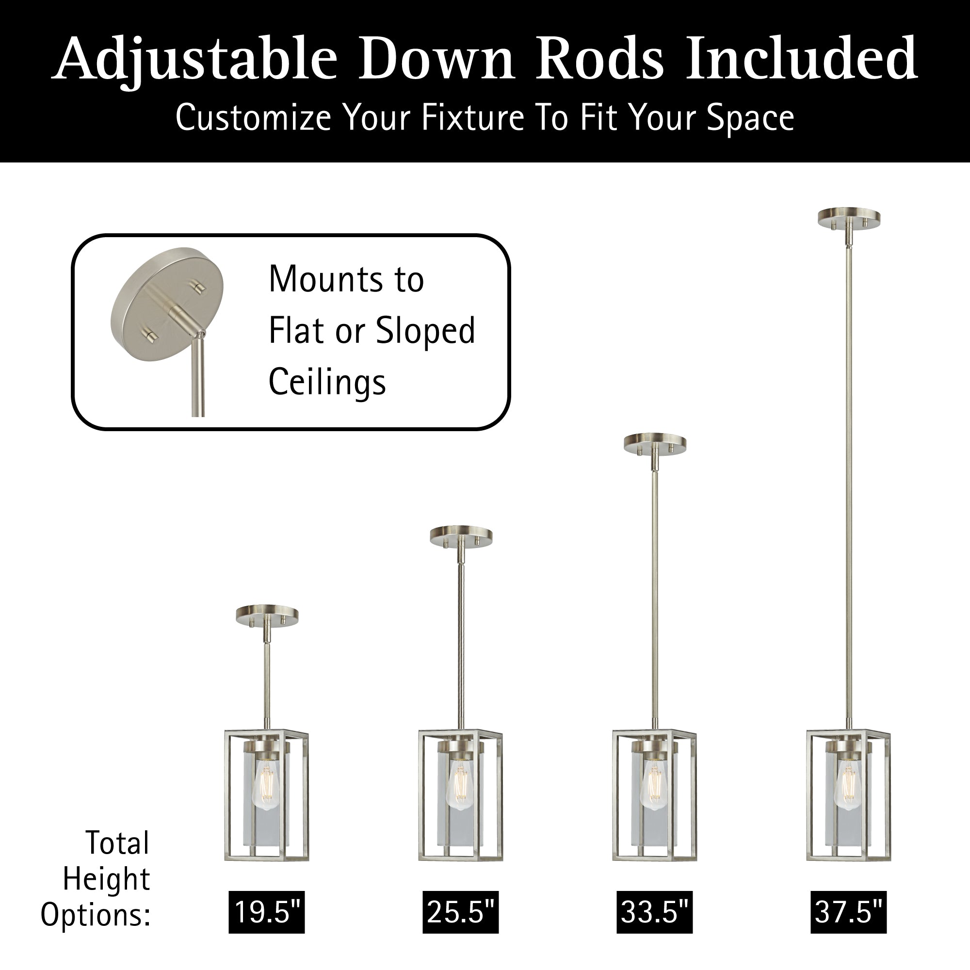 ULTRALUX® 120VAC Framework LED Mini Pendant