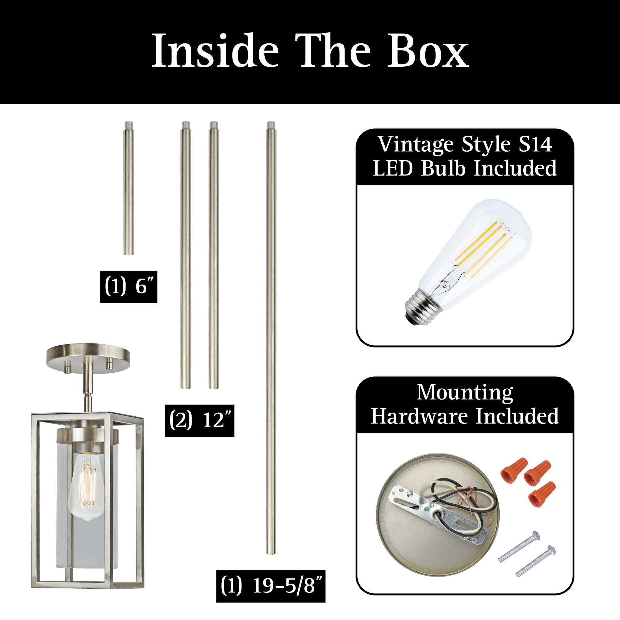 ULTRALUX® 120VAC Framework LED Mini Pendant