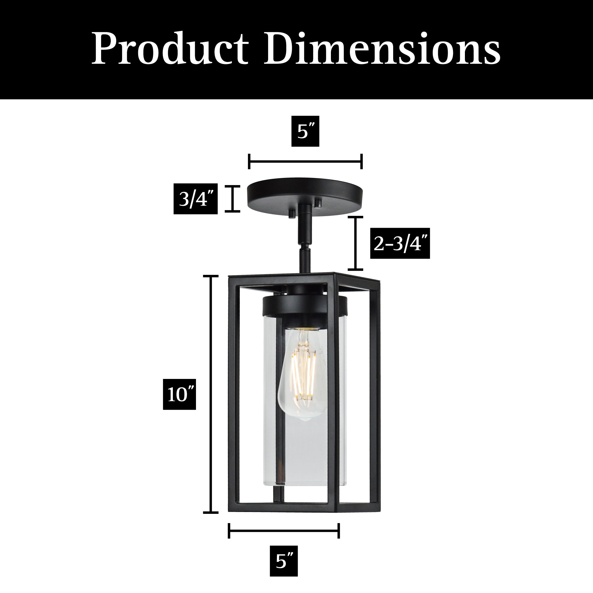 ULTRALUX® 120VAC Framework LED Mini Pendant