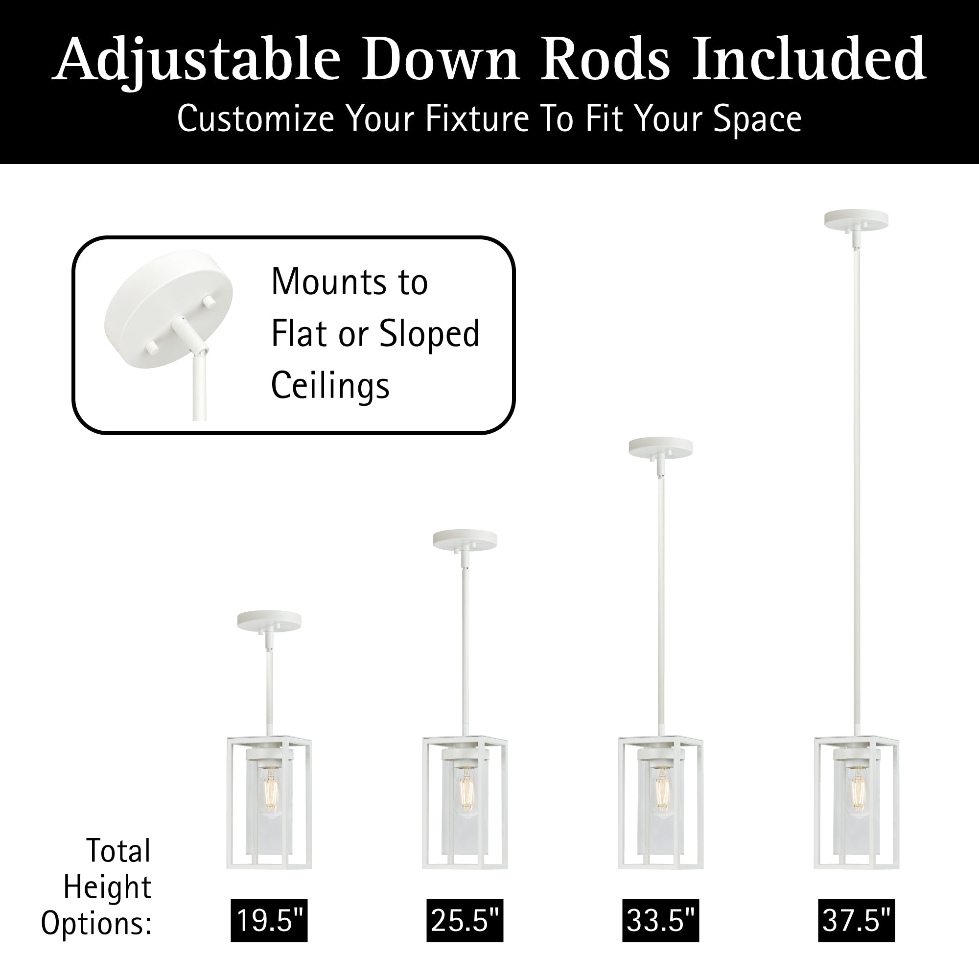ULTRALUX® 120VAC Framework LED Mini Pendant