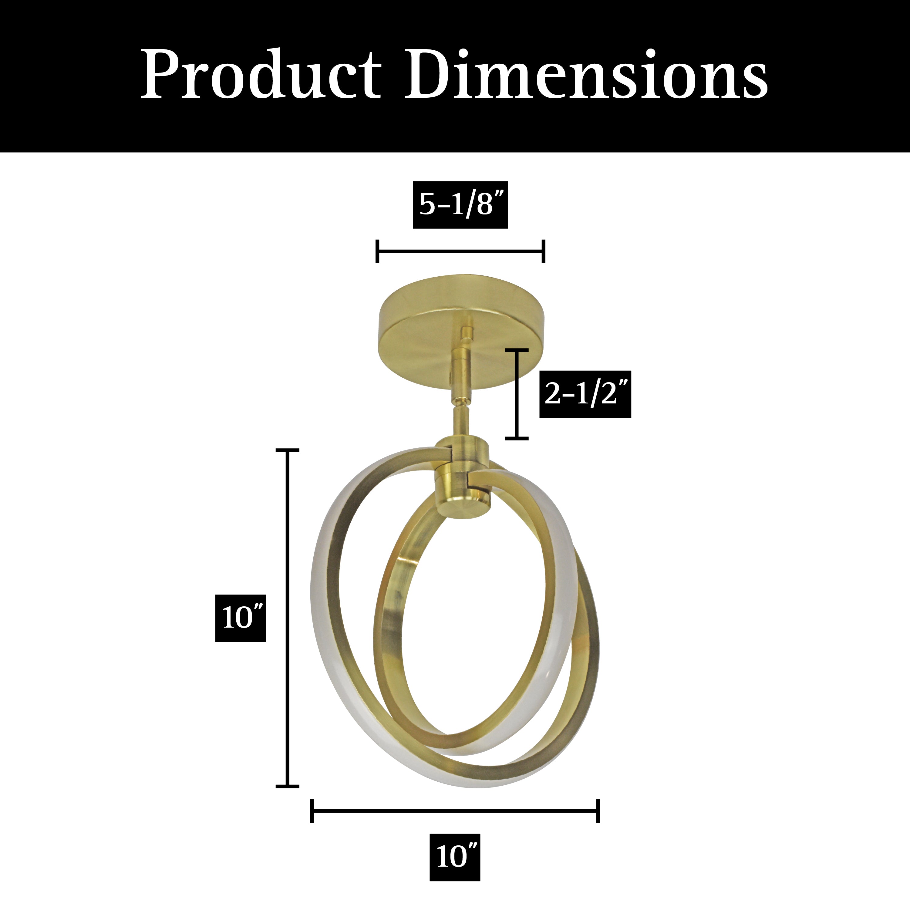 ULTRALUX® 120VAC ULTRALUX® Jaiya Orb LED Pendant