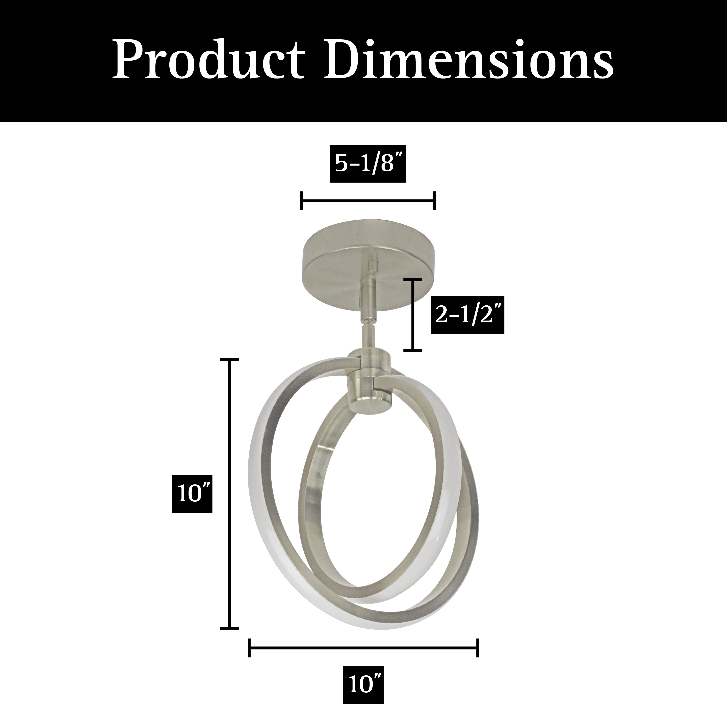 ULTRALUX® 120VAC ULTRALUX® Jaiya Orb LED Pendant