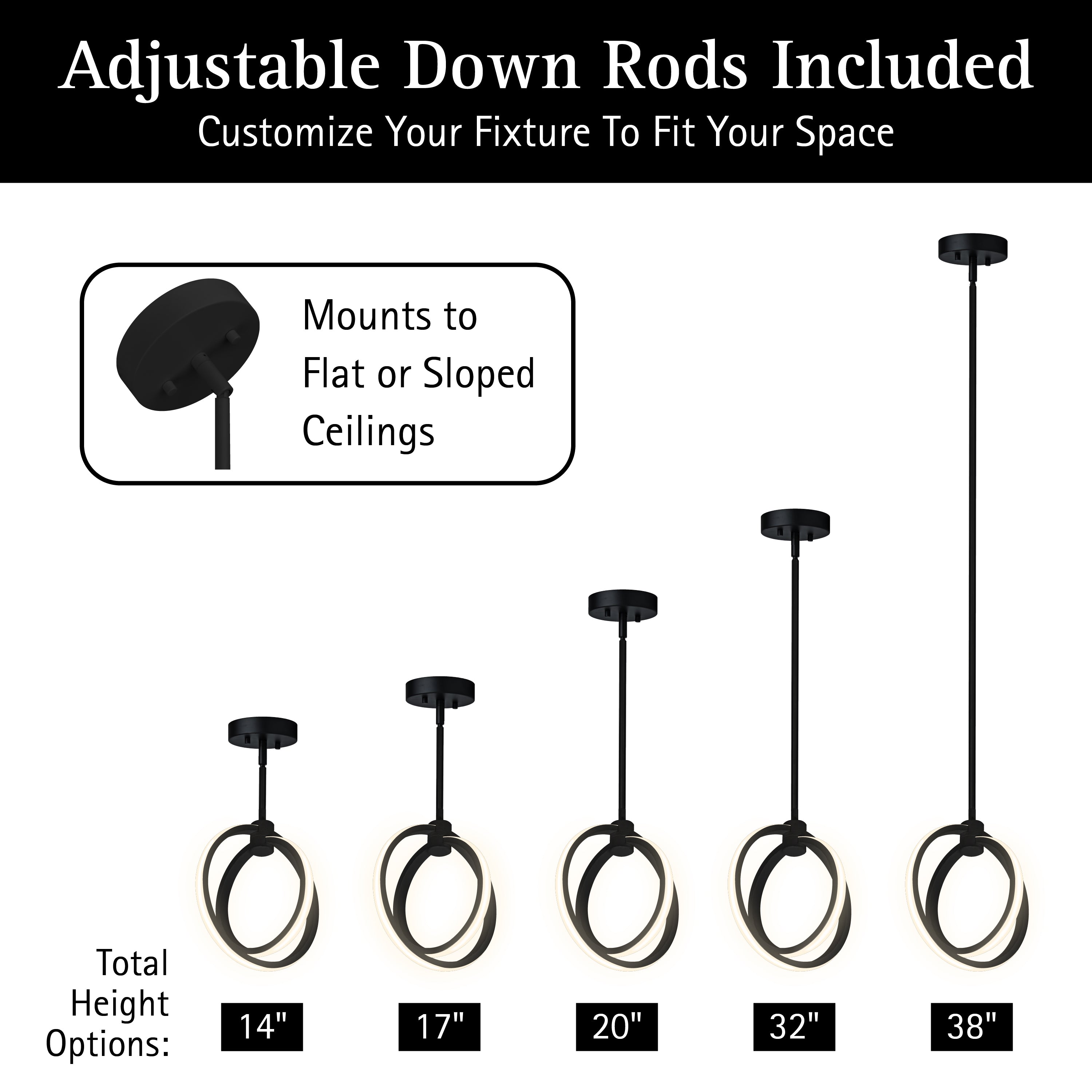 ULTRALUX® 120VAC ULTRALUX® Jaiya Orb LED Pendant