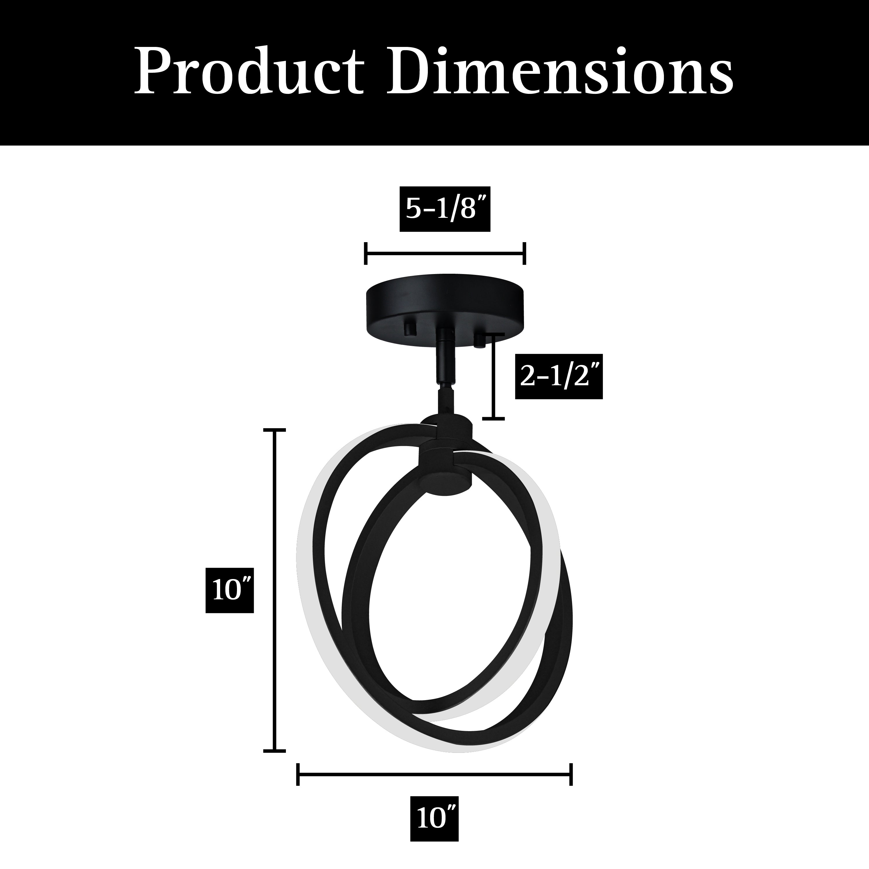 ULTRALUX® 120VAC ULTRALUX® Jaiya Orb LED Pendant