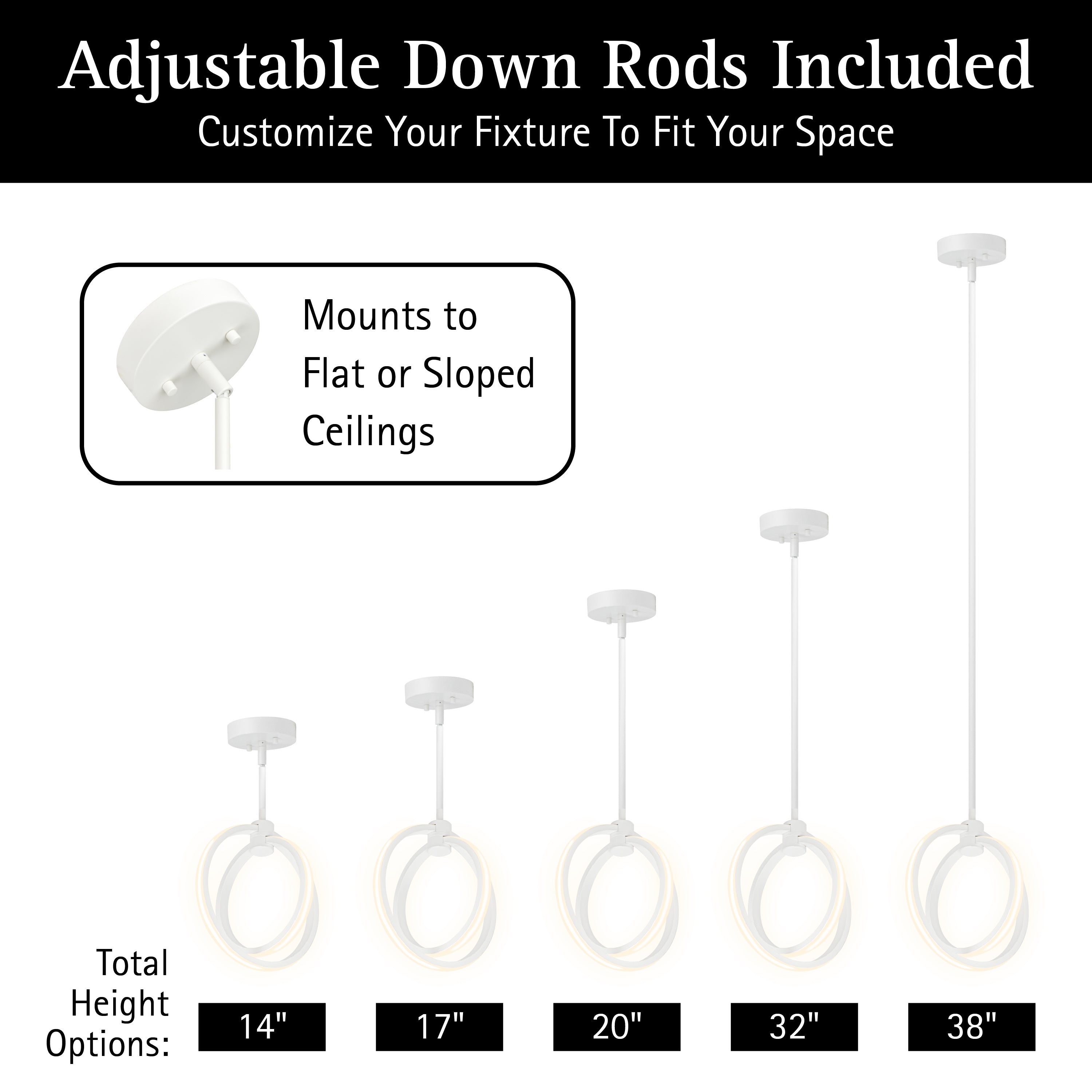 ULTRALUX® 120VAC ULTRALUX® Jaiya Orb LED Pendant