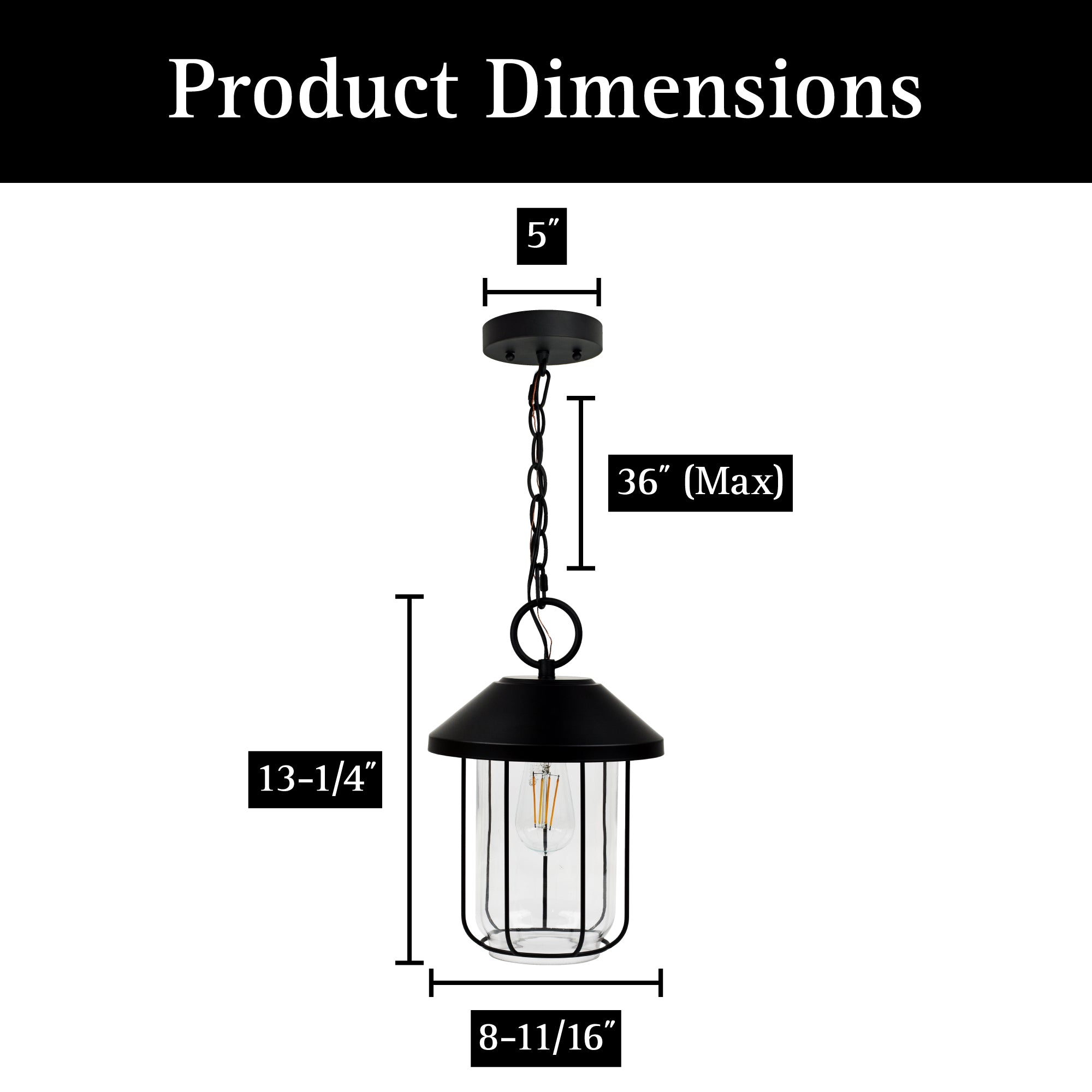 ULTRALUX® 120VAC Lakefront LED Outdoor Pendant