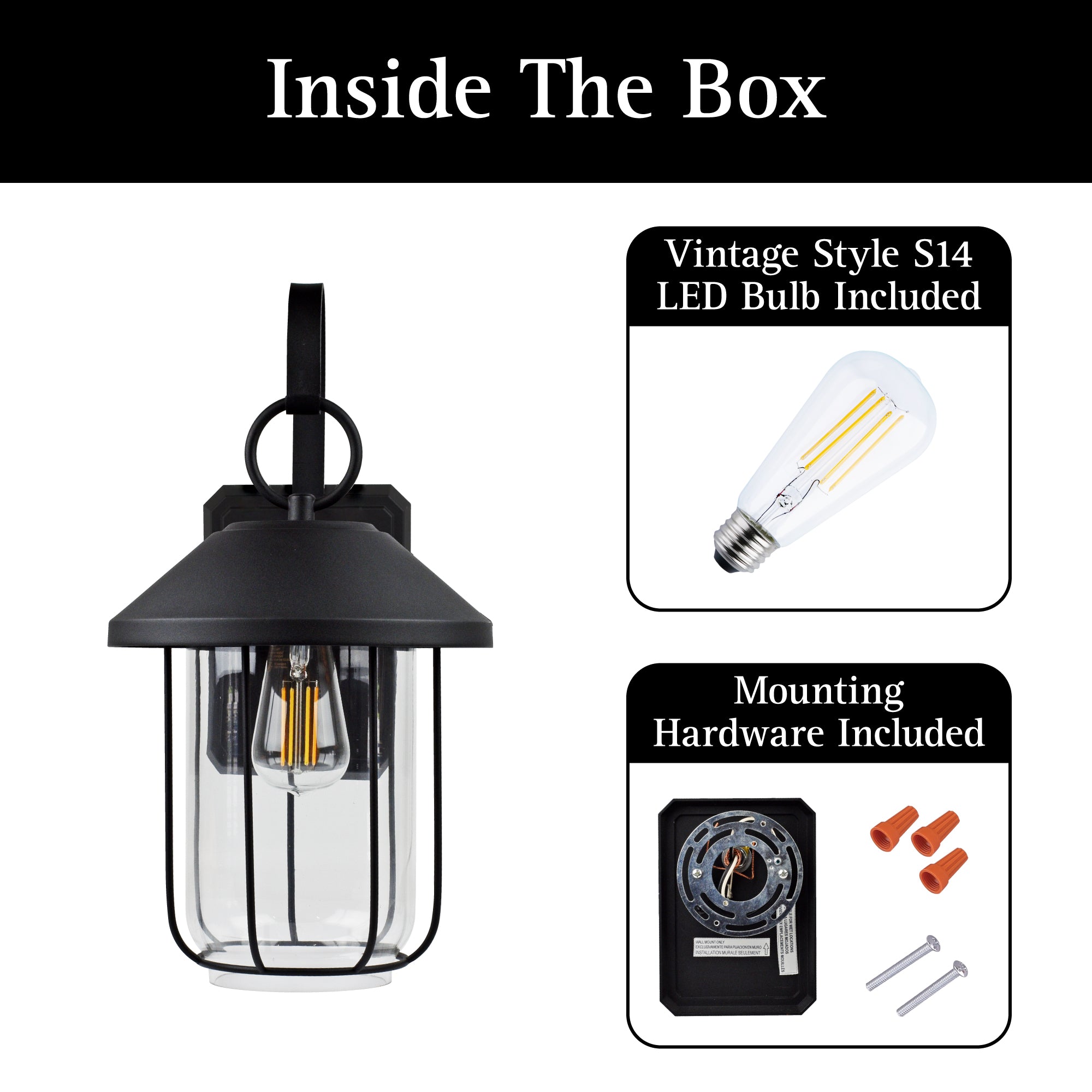 ULTRALUX® 120VAC Lakefront LED Outdoor Wall Sconce