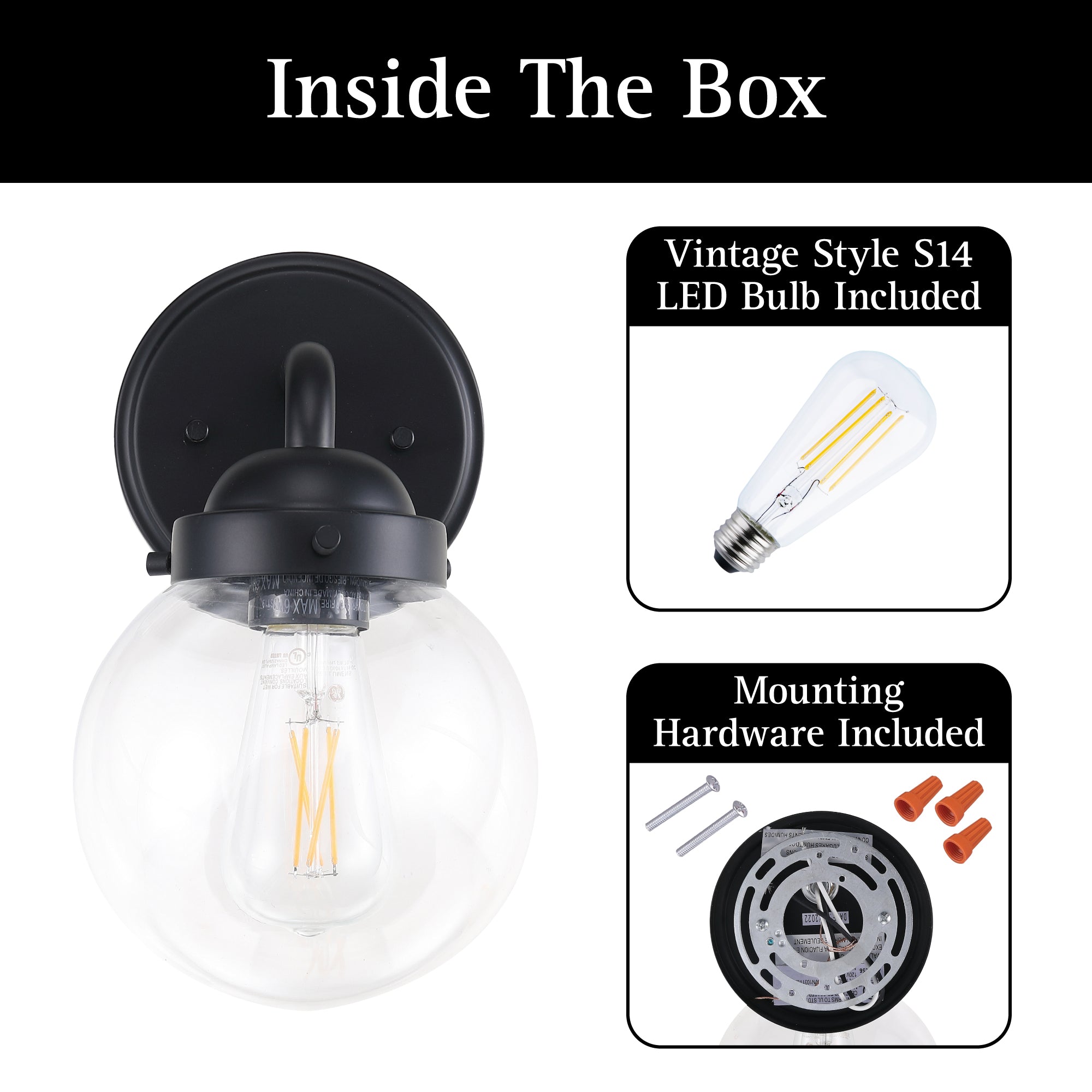 ULTRALUX® 120VAC Transitional Vanity Wall Sconce