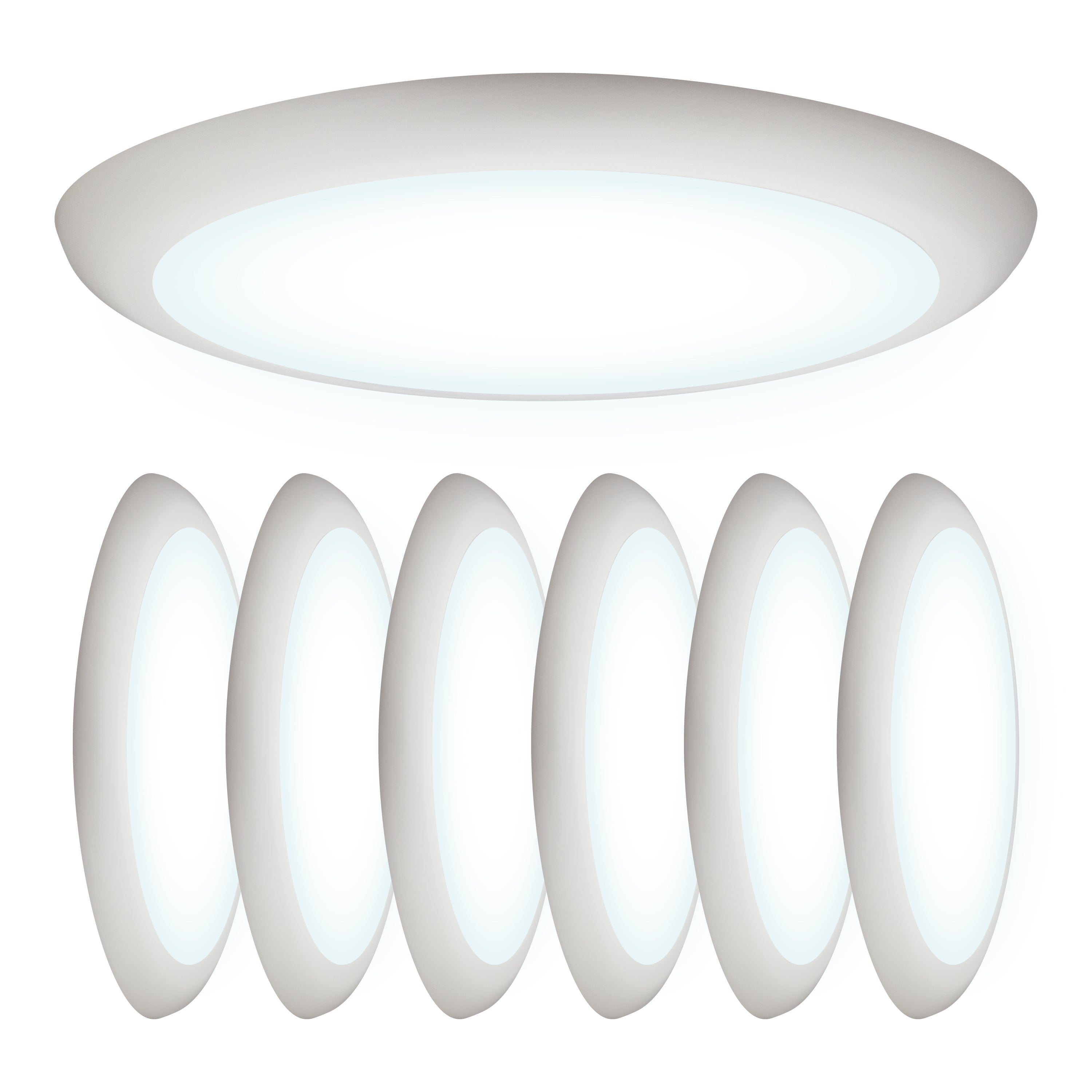 ULTRALUX® 120VAC 16" Utility LED Slim Flush Mount