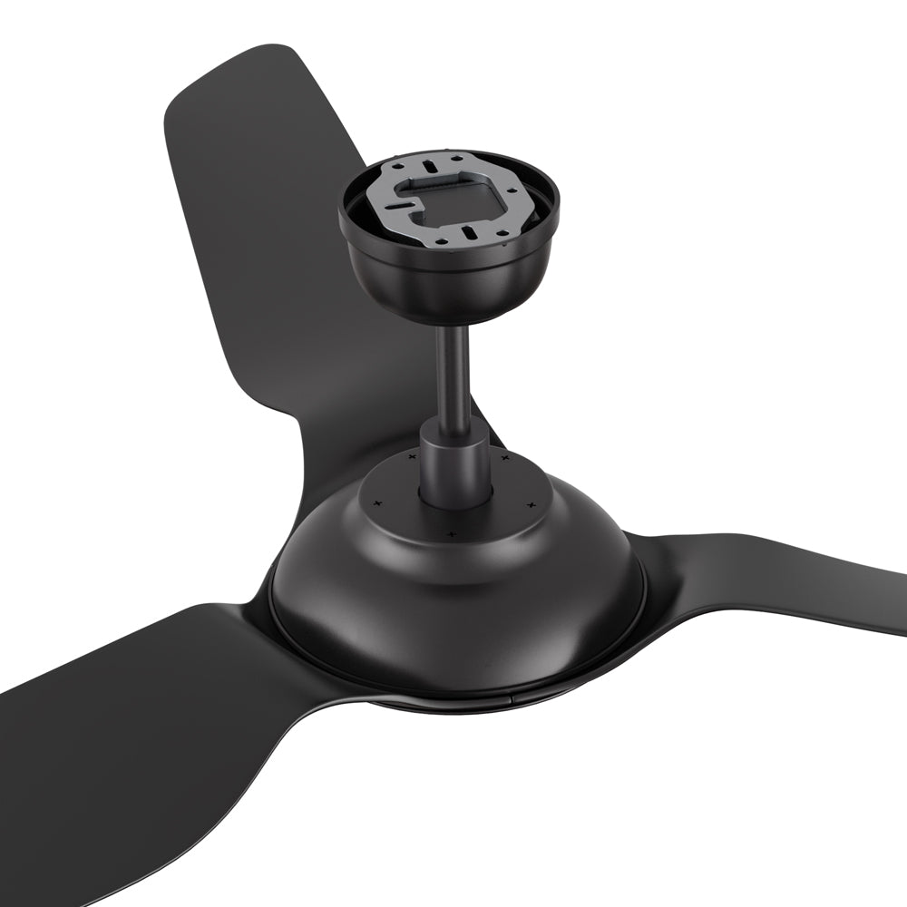CARRO® FLETCHER 24VDC 3-Blade Smart Ceiling Fan with Remote – Matte Black