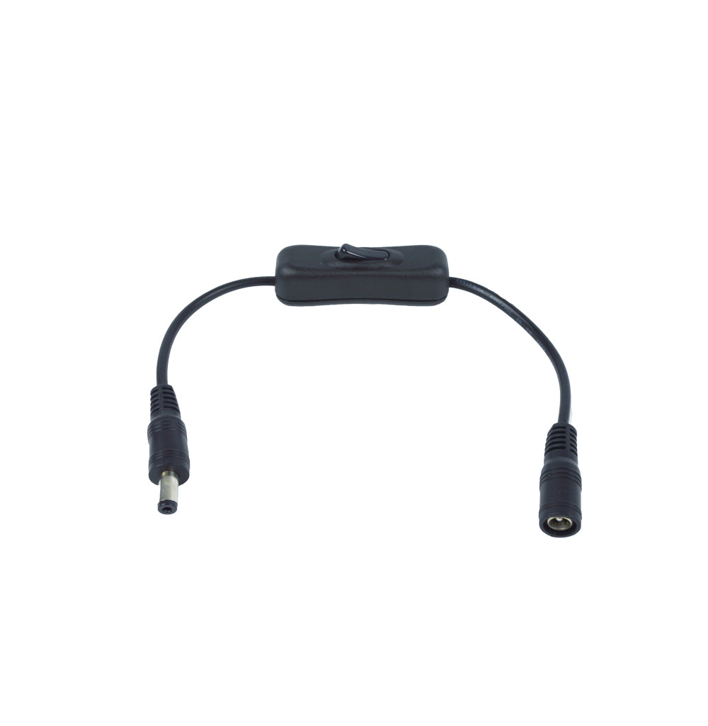 Inline Rocker Switch with DC Connectors