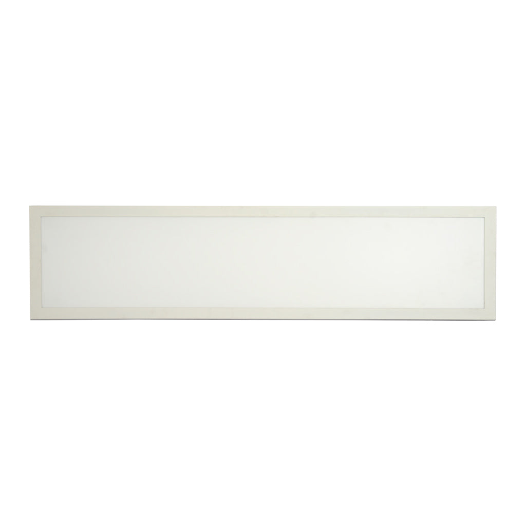 long rectangle led panel light on white background
