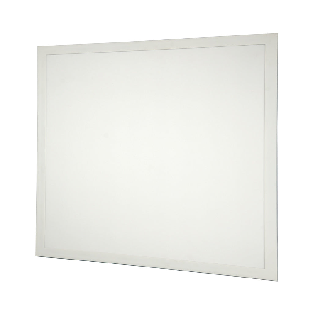 square led panel light on white background
