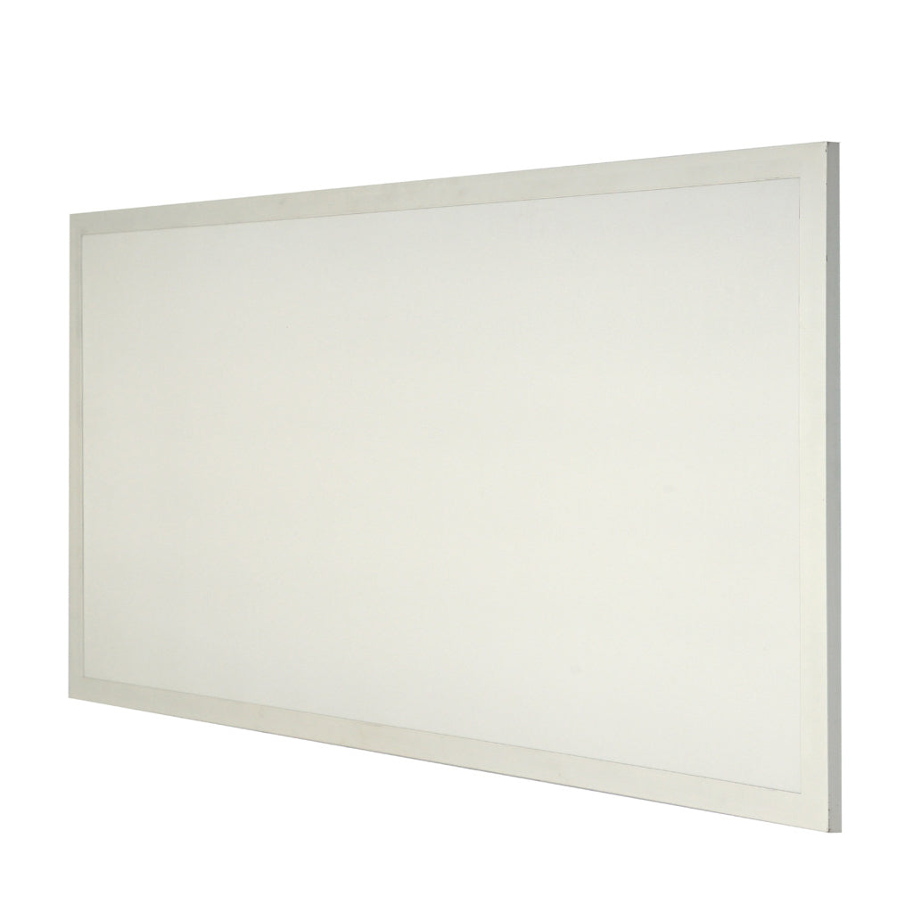 led panel light on white background