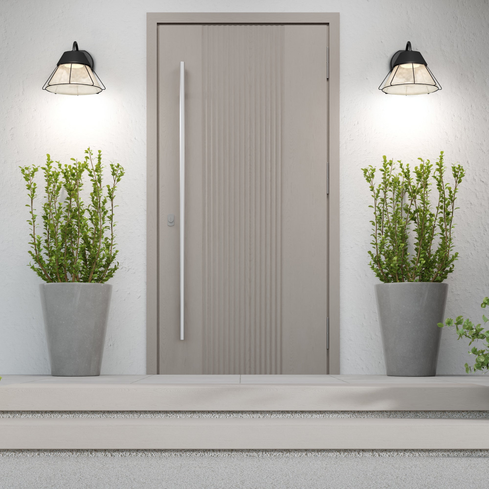 ULTRALUX® 120VAC Lakestone LED Outdoor Wall Sconce