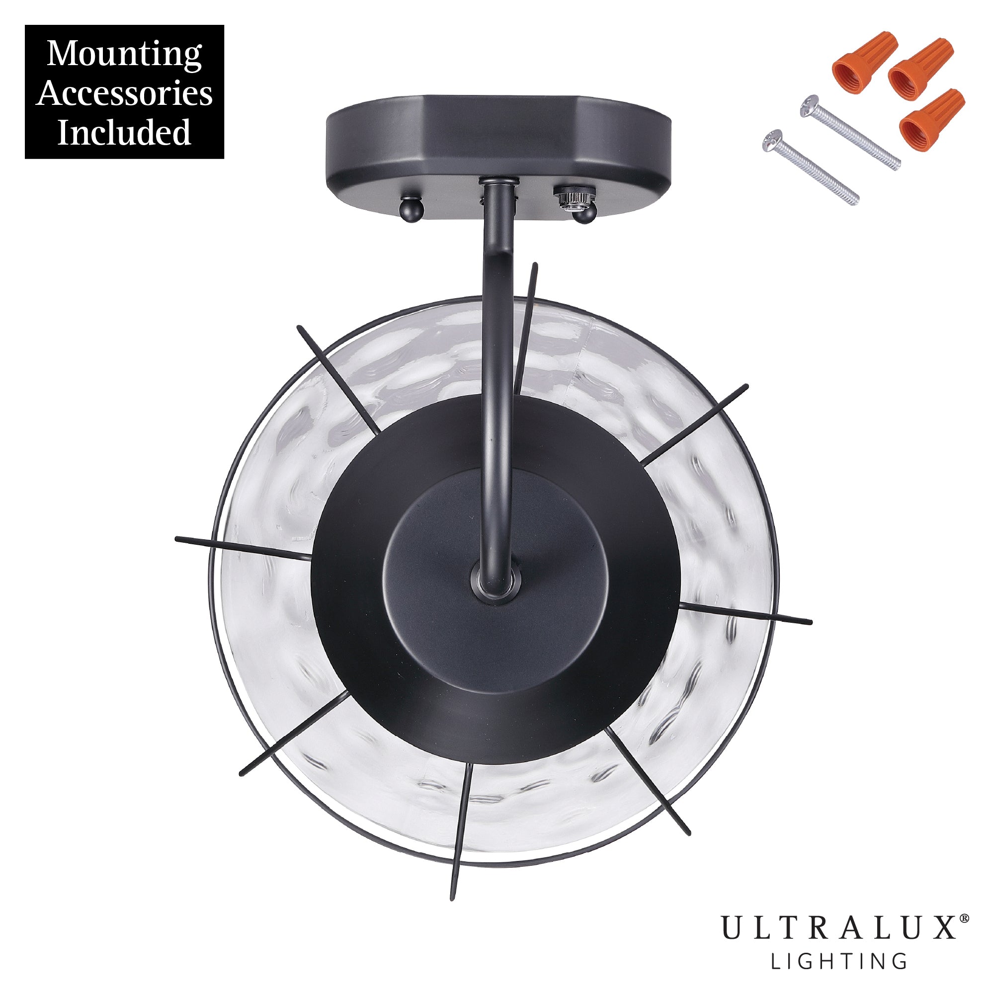ULTRALUX® 120VAC Lakestone LED Outdoor Wall Sconce