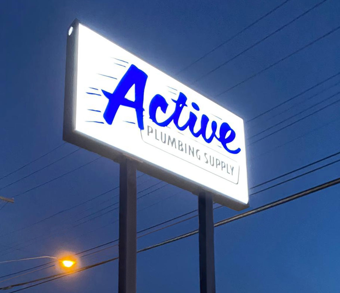 Outdoor Signage Lighting CLEANLIFE