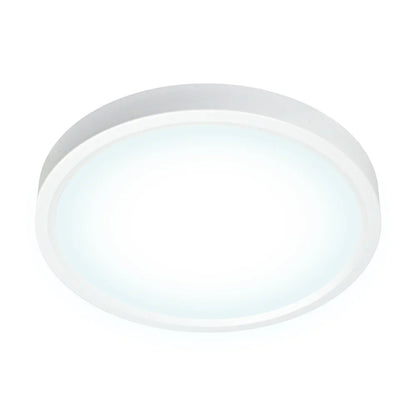7" CLEANLIFE® 48-51V DC Edgelit LED Round Panel, 4000K