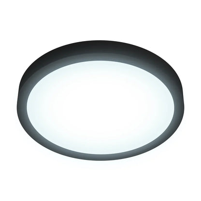 7" CLEANLIFE® 48-51V DC Edgelit LED Round Panel, 4000K