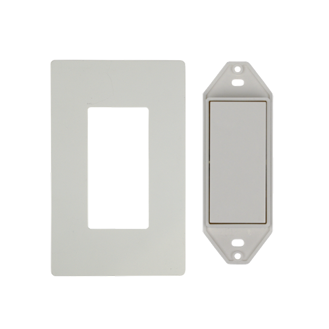CLEANLIFE® Smart Kinetic Surface Mount Rocker Dimmer Switch (Wall Plat