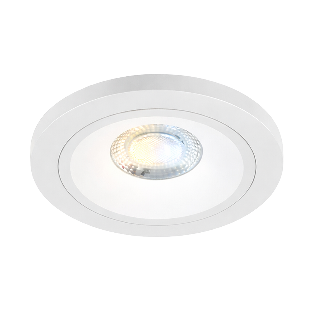 4" CLEANLIFE® 48-51V DC LED Modern Architectural Recessed J-Box Downlight