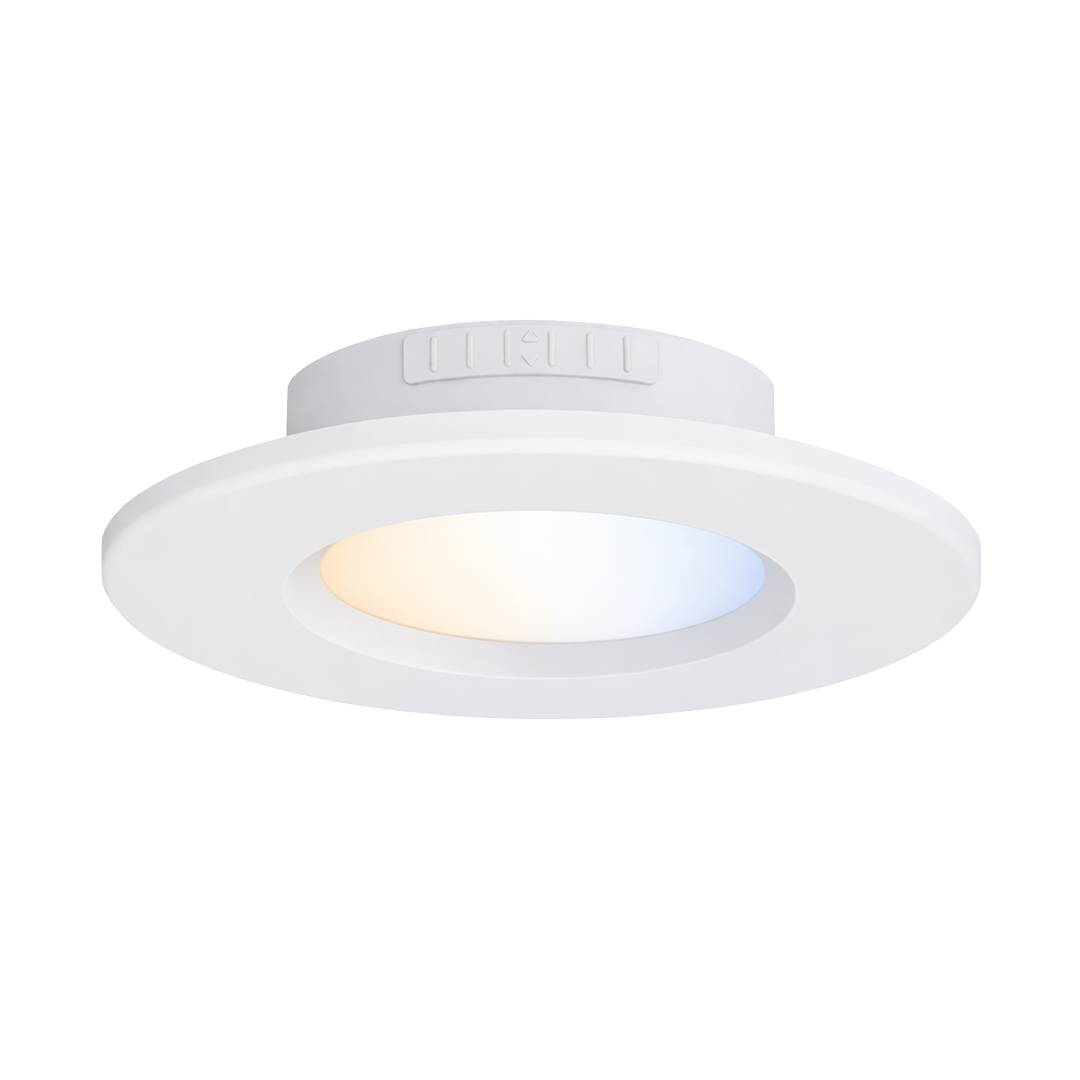 4" CLEANLIFE® 48-51V DC LED Modern Regressed Recessed J-Box Downlight