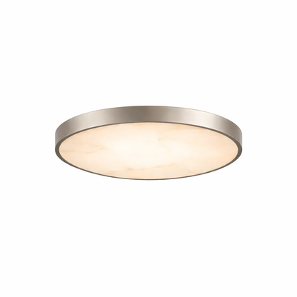 7" UltraLux® 48-51V DC Faux Alabaster Modern Ceiling Light