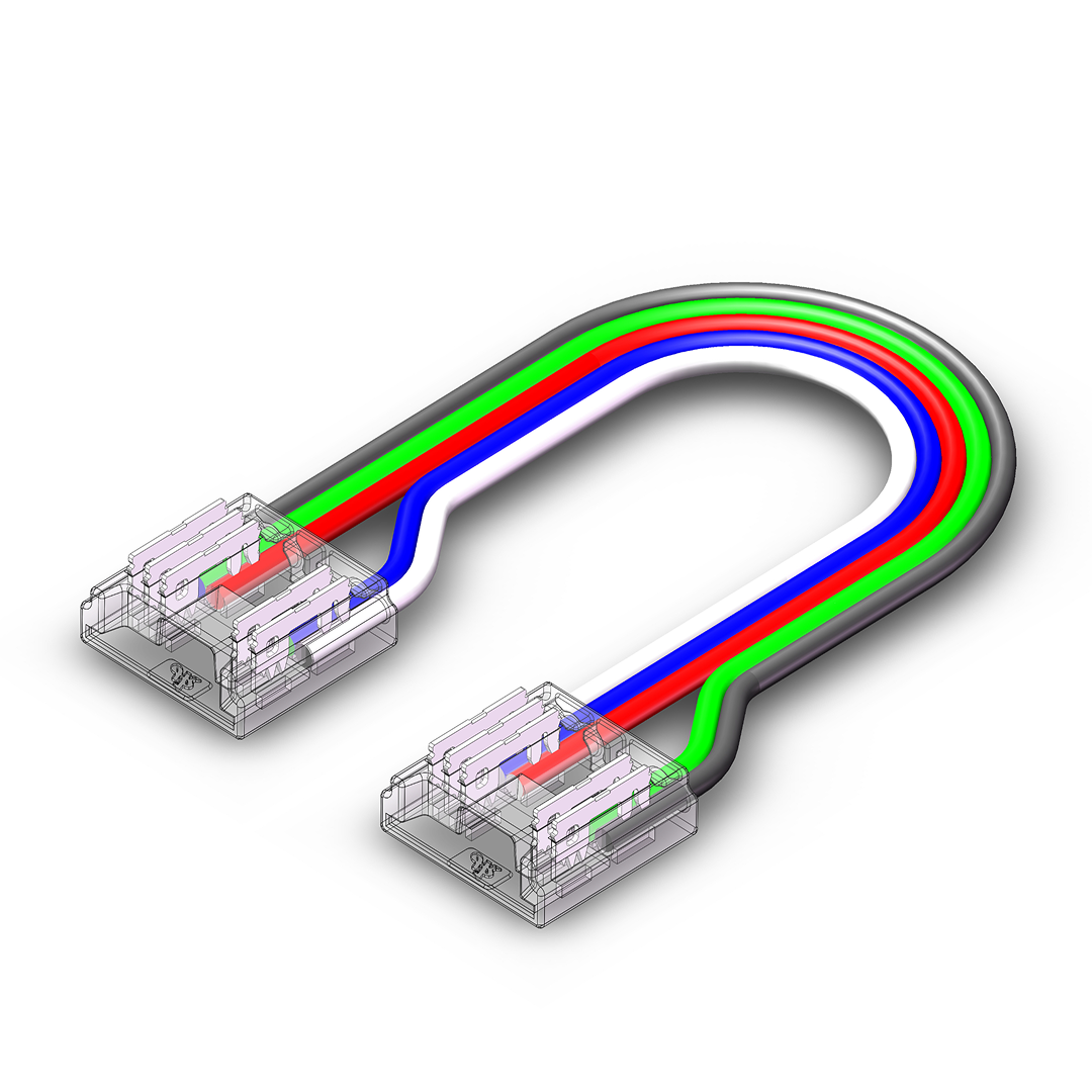 CLEANLIFE® Smart PCB-Wire-PCB RGBW IP-20 Connector