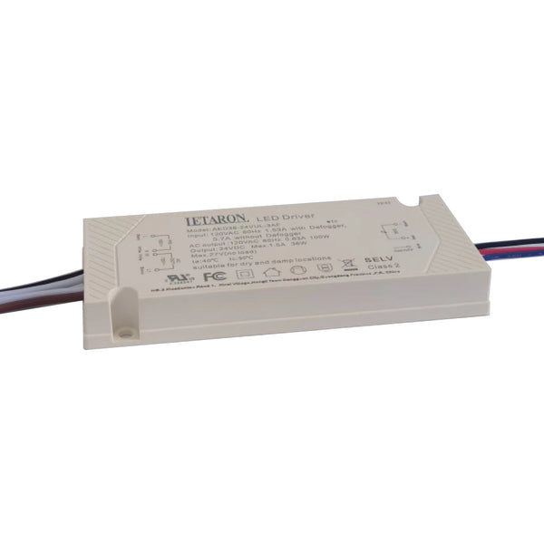 メーカー直売 - 人気ランキング LETARON® CLEANLIFE – 60W 24V Driver LED AED60-24VUL アウトドア・エクステリアライト