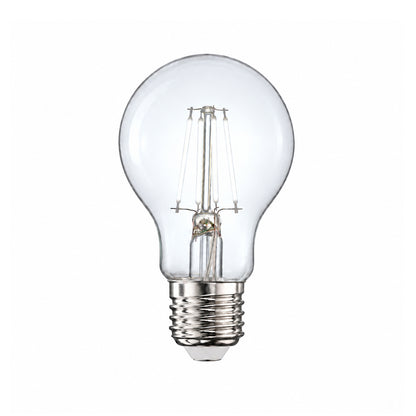 CLEANLIFE® 48VDC A19 Clear LED Light Bulb 6W (60W Equivalent) Dimmable, (2-Pack)