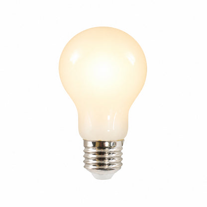 CLEANLIFE® 48VDC A19 Frosted LED Light Bulb 6W (60W Equivalent) Dimmable, (2-Pack)