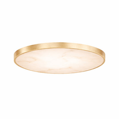 12" UltraLux® 48-51V DC Faux Alabaster Modern Ceiling Light
