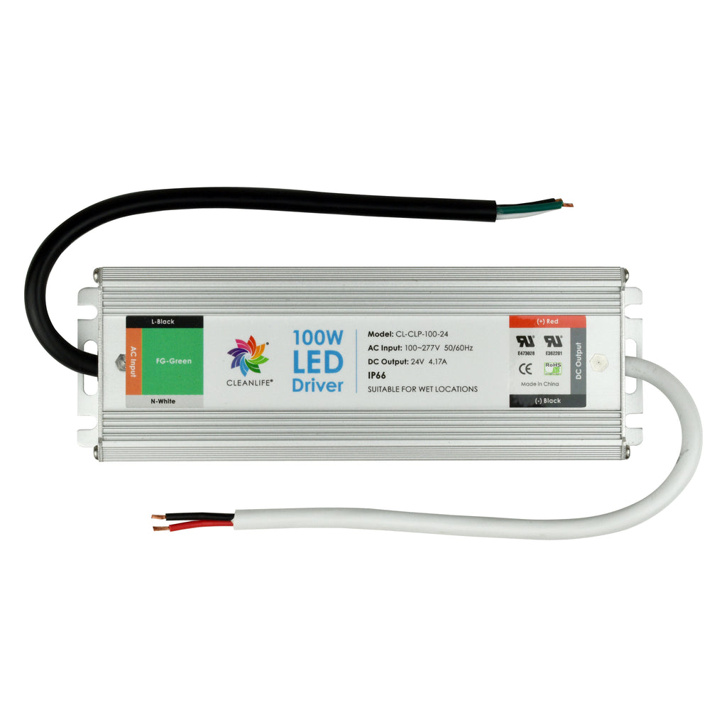 CLEANLIFE® CL-CLP-100 LED Driver 24V 100W IP66