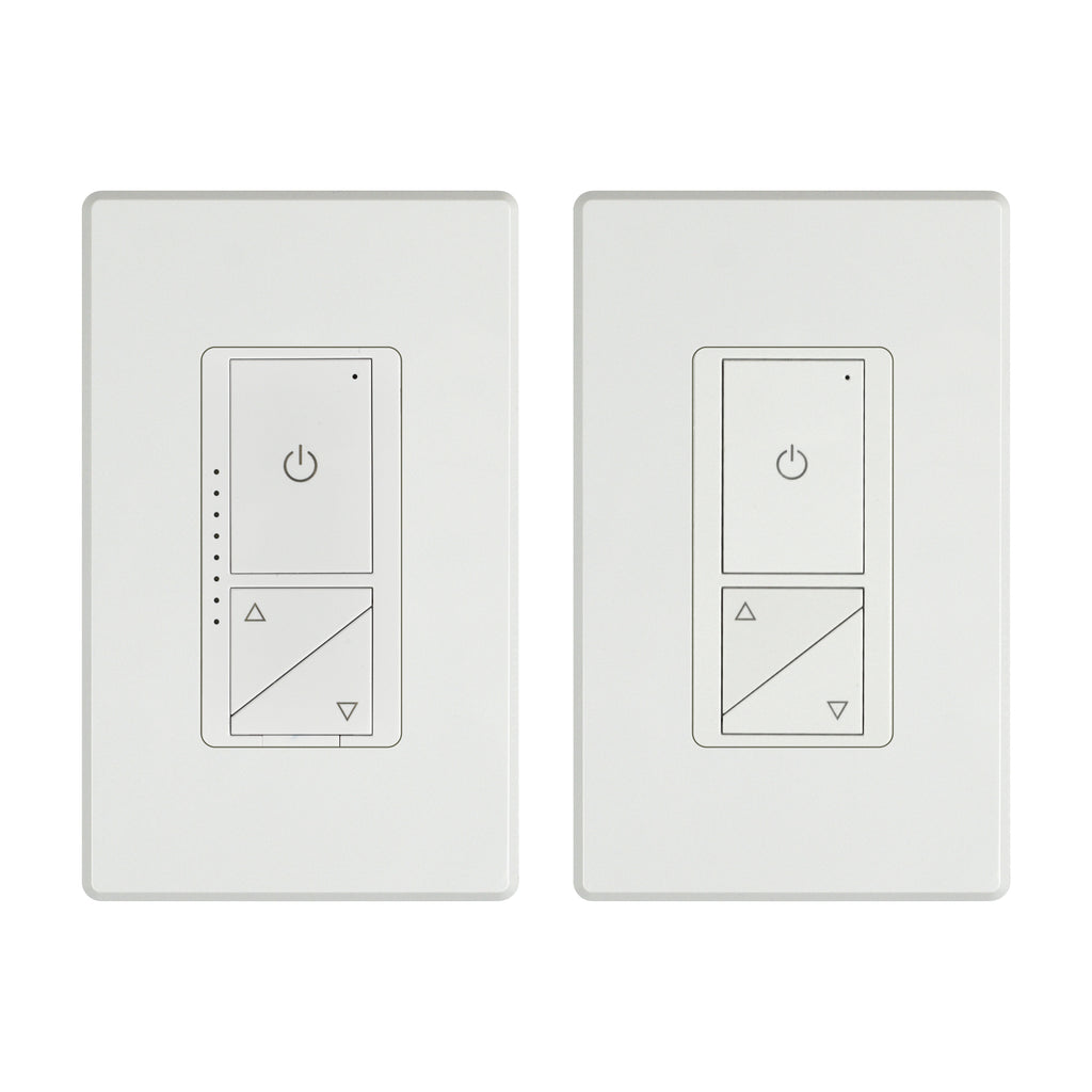 CLEANLIFE® 24-48V PWM Wired Dimmer Switch with 3-Way Wireless Switch/Remote (Wall Plates Included)