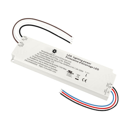 CLEANLIFE® CL-ECV-072 Backlit Mirror LED Driver with Defogger Output (24V DC)