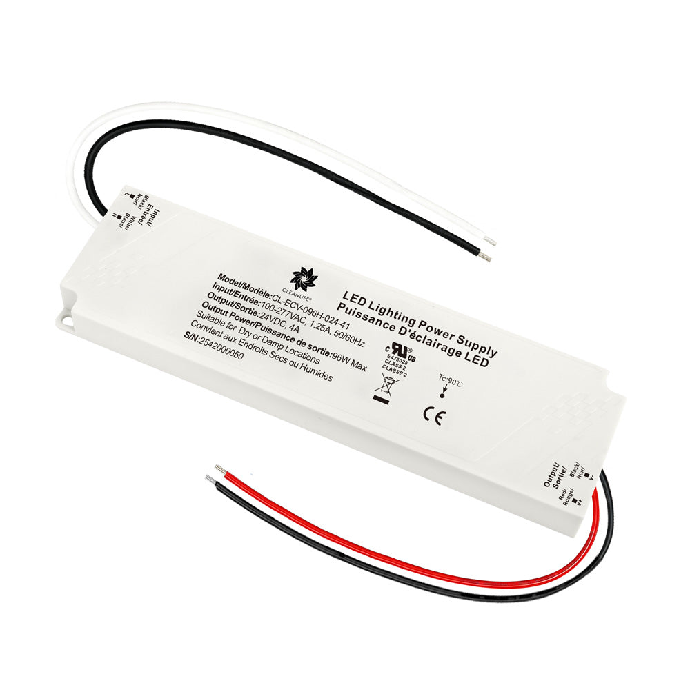 CLEANLIFE® CL-ECV-096 Backlit Mirror LED Driver with Defogger Output (24V DC)