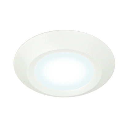 CLEANLIFE® 48-51V DC 7" LED Flush Mount Disc Light, 4000K (2-Pack)