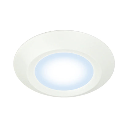 CLEANLIFE® 48-51V DC 7" LED Flush Mount Disc Light, 5000K (2-Pack)