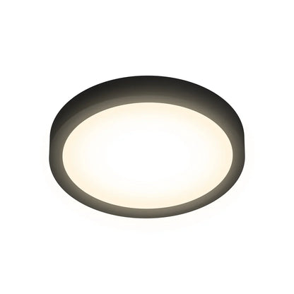 5” CLEANLIFE® 48-51V DC Edgelit LED Round Panels, 3000K